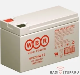 WBR Батарея HR1234W F2(12V/9Ah) (34W)