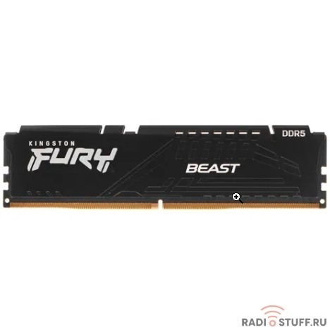 Kingston DRAM 8GB 4800MHz DDR5 CL38 DIMM FURY Beast Black KF548C38BB-8