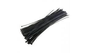 Стяжки 100PCS BLACK TIE4.5X300MM-B TELECOM