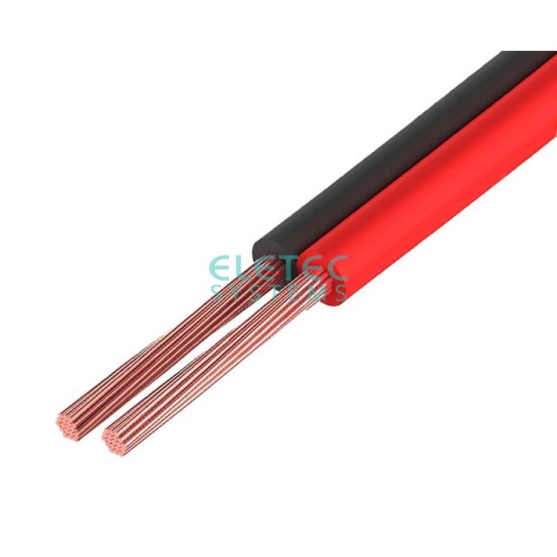 Кабель PRN 0250 N 2х0,5 мм2, красно-черный, ССА, 100 м