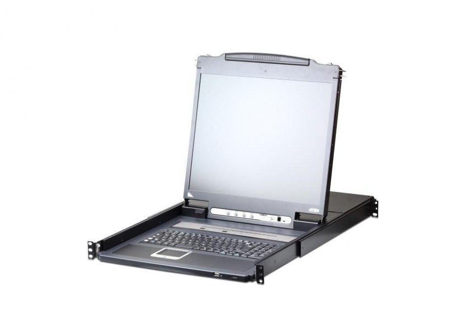 KVM-переключатель Aten CL5708IM-ATA-RG,IP W/LCD 8PORT 17" VGA 
