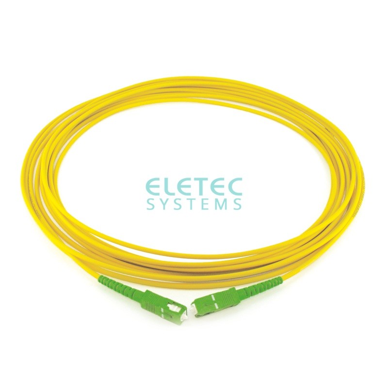 Патч-корд simplex SM SC/APC-SC/APC,3.0 мм 9/125 LSZH, 5м