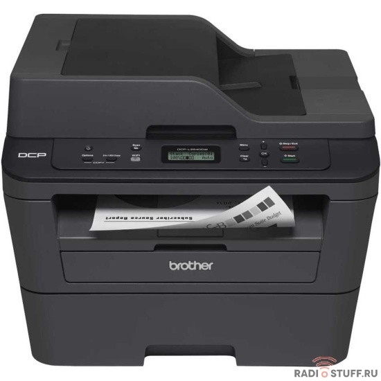 Brother DCP-L2540DW {А4, ч/б, 30 стр/мин, 32Мб, (2400x600), 1х250л., Duplex, ADF, Enternet, USB, WiFi}  РМ: DR-2305, 