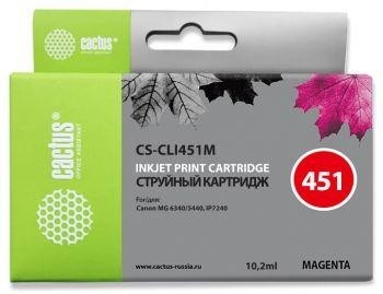 Картридж MAGENTA 10.2ML CS-CLI451M CACTUS