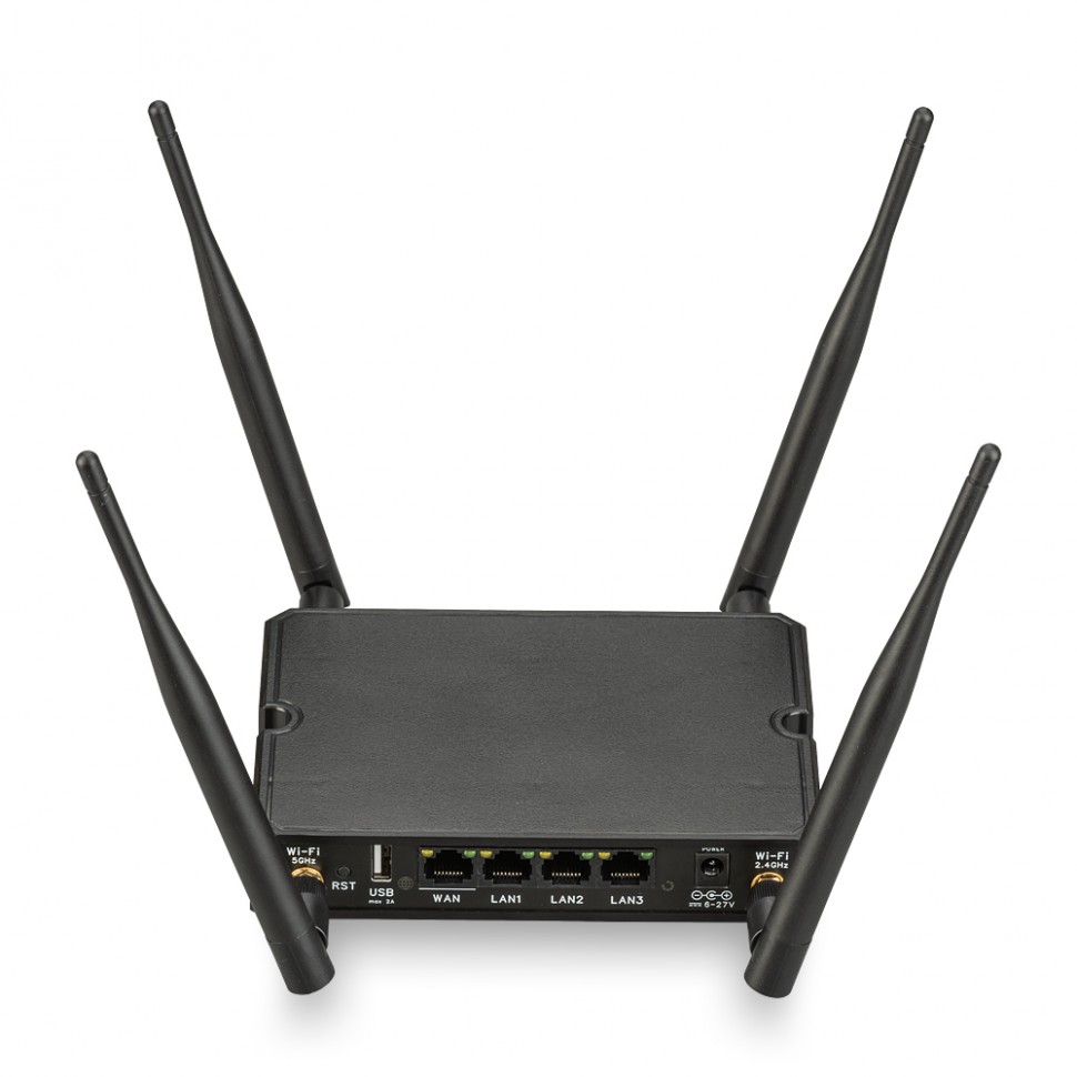 Kroks Rt-Cse m4-G гигабитный роутер со встроенным модемом LTE cat.4, WiFi 2,4+5 ГГц