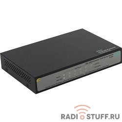 HP JH328A Коммутатор HPE 1420 5G PoE+ неуправляемый 19U 5x10/100/1000BASE-T