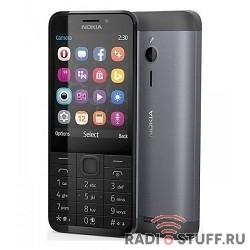 NOKIA 230 DS  DARK-SILVER/BLACK  [A00026971] 
