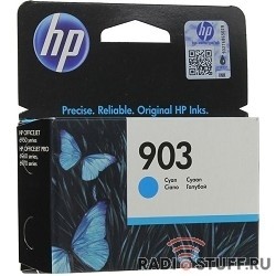 HP T6L87AE Картридж струйный №903, Cyan {OJP 6960 (315стр.)}